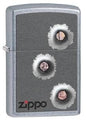  Zippo Windproof Street Chrome Bullet Lighter